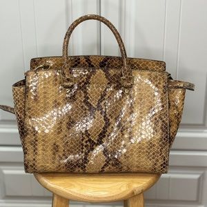 Michael Kors snake bag